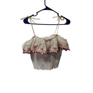 Francesca's Large Margarita Smocked Cherry Top